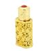 DFJOENVLDKHFE Glass Perfume Bottle Jewelry Enamel Fancy Crystal Perfume Bottle Refillable Empty Perfume Bottle (Size : Golden 3ml Color : 3) Golden 3ml 3
