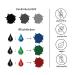 Wenburg Black Food Coloring 11ml - Highly Concentrated Sugar-Free EU Made - Ideal for Dough Drinks Flavors & Slime - Buy Online on GoSupps.com