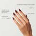 Doonails Soft Gel Press-On Nails Set - 30 Salon Quality Almond Dark Red Fake Nails - Comfortable Natural Fit - Love Paris Collection - Buy Online on GoSupps.com