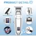 Ufree Professional Rechargeable Dog Clippers for Grooming with LED Display - Low Noise Electric Trimmer Set for Dogs, Cats, Pets - Buy Online on GoSupps.com