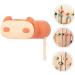 Garneck Wall-Mounted Mop & Broom Holder - No Punching Tool Organizer - Orange | Perfect for Bathrooms & Gardens | 10.40x5.00x4.50CM - Buy Online on GoSupps.com