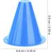 Alomejor 10pcs Blue Football Training Traffic Cones - Set of 10 Soccer Cones for Agility Drills - Buy Online on GoSupps.com