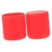 Balacoo Silicone Ice Face Roller Eye Massagers Ice Roller Holder Ice Molds for Face Ice Facial Roller Ice Face Roller for Eyes Facial Massager Beauty 11X5.5X5.5CM Red