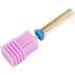 Barrel Nail Drill Bit Gold Pedicure Nail Drill Bit Flat Top for Acrylic Nails (129#-M) - Buy Online on GoSupps.com