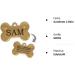 Ibera Gifts - Personalized Bone-Shaped Pendants for Medium to Large Dogs & Cats | Custom Engraved Pet Collars & Neckbands - Buy Online on GoSupps.com