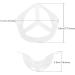 3D Bracket for Comfortable Breathing | Washable & Reusable (10pcs) | Adults - Buy Online on GoSupps.com