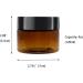20 Pack 4oz Amber Plastic Jars with Black Lids - PET Storage Container for Cosmetics - Includes Spatulas, Pen, Labels - By ZMYBCPACK - Buy Online on GoSupps.com
