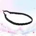 Beaupretty Women's Fashion Headbands Braided Headband Classic Chunky Wide Braids Elastic Plaited Hairpiece Decorative Hair Band Hair Accessory for Women (Black) Womens Fashion Headbands - Buy Online on GoSupps.com