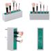Silicone Makeup Brushes Holder Organizer by Jamend Clxp - Pink-White | Vanity Air Drying Rack for Brushes, Eyeliners & More - Cosmetic Tools Storage Container - Buy Online on GoSupps.com