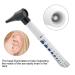 Ear Wax Removal Kit with Otoscope, Ophthalmoscope, and LED Light Flashlight - Magnifying Lens for Precise Ear Cleaning and Color Indicator for Easy Monitoring - Buy Online on GoSupps.com