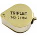 Magnifying Portable 30X Power Jewelers Magnifying Glass Gold Eye Loupe Jewelry Store Mini Magnifier 42x25x18 Mm (Color : A) Good Times - Buy Online on GoSupps.com
