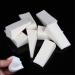 40pcs White Triangle Makeup Wedges - Premium Cosmetic Sponges for Flawless Foundation Application | Beauty Tools for Professional Makeup - Buy Online on GoSupps.com