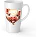 White Ceramic Baby Pig Mug - Large 483 ml Perfect for Hot Chocolate or Milk Fun and Easy to Use - Buy Online on GoSupps.com