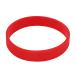 carrub Fashion Silicone Rubber Band Elastic Bracelet Bangle Red Silicone Rubber