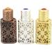 DFJOENVLDKHFE Glass Perfume Bottle Jewelry Enamel Fancy Crystal Perfume Bottle Refillable Empty Perfume Bottle (Size : Golden 3ml Color : 3) Golden 3ml 3 - Buy Online on GoSupps.com