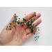 Denifery Emerald Gold Bridal Hair Pin | Green Hair Clip Wedding Accessory - Buy Online on GoSupps.com
