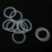 Harayaa Pack of 10 Transparent Silicone Rings for Pacifier Holders | Durable Accessories for Pacifier Chains - Ideal for Babies - Buy Online on GoSupps.com