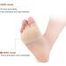 Hallux Valgus Gel Knee Cuff - Midfoot & Forefoot Pain Relief Shock Protection - Foot Care Solution (L) | International Shipping - Buy Online on GoSupps.com
