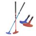 ToVii Golf Putter 2 Pack Mini Golf Putter with Adjustable Aluminum Alloy Shaft Kids Golf Putter for Men Women Two-Way Right or Left Handed Mini Golf Clubs Junior Golf Putter with Premium Grip Blue+Red