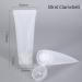 5Pcs 50ML Empty Cosmetic Tubes Portable Clear Refillable Bottles Travel Squeeze Lotion Containers with Flip Lid for Facial Cleanser Hand Cream - Buy Online on GoSupps.com