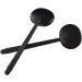 SUPVOX Occluder for Eyes Vision Test - 3 Pieces Black Plastic Optician Instruments for Accurate Eye Examination - Buy Online on GoSupps.com
