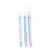 Pacifier clips 3 pieces baby pacifier clips pacifier holder strap childhood diseases adjustable pacifier chain for young girls baby unisex toddlers