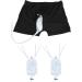 Women's/Men's Urine Bag Wearable Leak Proof Urinal System Urine Bag Incontinence Pants Spill Proof Collector Urinary Drainage Stabilizatio Device for Travel Outdoor Use (Size : Medium (69-92cm))