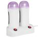 Wax warmer for wax cartridges Double cartridges wax device hair removal for beautiful & long-lasting smooth skin