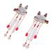 WATIIFUFU 1 Pair Fox Tassel Clip Chinese Tassel Hair Clips Tassel Animal Hair Clip Dangle Tassel Hair Clip Tassel Barrette Chinese Tassel Hairpin Tassel Hairpin Tassel Drop Barrette