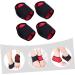 FOMIYES 6 Pairs Heel Socks Breathable Cushion & Protection for Cracked Heels | Thermal Heel Guards for Men & Women - Buy Online on GoSupps.com