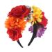 Buy Lurrose Day of the Dead Skull Headband - Halloween Mexican Crown Rose Hair Accessories for Women & Girls | Fast International Shipping - Buy Online on GoSupps.com