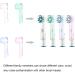 SEPLouis Electric Toothbrush Holder with Charging Stand, 2 Toothbrush Head Stands & 4 PCS Head Covers - Buy Online on GoSupps.com