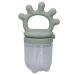 Silicone Baby Food Dispenser To Relieve Gum Pain When Using Baby Food (Olive Green)