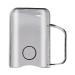 Toothbrush Cup Practical Toothbrushing Cup Comfortable Handle for Bedroom (Gray)