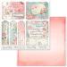 Stamperia International KFT Paper Pad 12x12 10pk Dream Pink Blue - 12x12-Inch Pink Blue Design - Buy Online on GoSupps.com