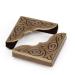 20pcs Bronze Metal Book Corner Guards - Scrapbook & Photo Album Decoration - Buy Online on GoSupps.com