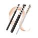 Concealer Brush Under Eye 3Pack Small Nose Contour Brushes for Dark Circles Puffiness and Concealer Brush Under Eye Mini Angled Flat Top Kabuki Nose with Powder Liquid Cream Cosmetic Pro Small Makeup Foundation brushes