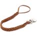 Chunyang Leather Woven Pacifier Chain Clip Holder - Colorful Baby Teether Accessories for International Shipping - Buy Online on GoSupps.com