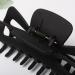 Large 5.5 Inch Frosted Black Hair Claw Clips for Women - Pack of 2 | Non-Slip Big Plastic Hair Clamps | Hair Accessories for Thick Hair (Color A) - Buy Online on GoSupps.com