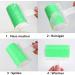 Voarge Reusable Lint Rollers - 6 Set Washable Lint & Pet Hair Removers in 2 Sizes - Eco-Friendly Green Lint Roller Accessories - Buy Online on GoSupps.com