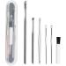 Stainless Steel and Silicone Spiral Ear Pick Wax Remover - Reusable Ear Cleaning Tool - Buy Online on GoSupps.com