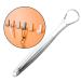 Stainless Steel Tongue Scraper Set for Fresh Breath - 4 Pack - Buy Online on GoSupps.com
