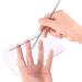 Clear Acrylic Makeup Mixing Palette with Stainless Spatula Set - Buy Online on GoSupps.com
