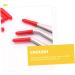 Minkissy 480 STK Twilight Gunshurze Eyelash Tweezers with Silicone Protective Covers - Slipproof Red 4 Packs - International Shipping Available - Buy Online on GoSupps.com