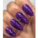 Bluesky Nail Gel Polish PURPLE GLITTER CADBURY SPARKLE S03N UV LED Soak Off 10ml - Buy Online on GoSupps.com