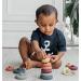 Bunky Baby Stacking Toys - Silicone Ring Stackers - Teething Teether Building Blocks - Educational Set for Boys Girls 6+ Months - 6 Pcs Round Shape - Buy Online on GoSupps.com