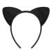COCIDE Cat Ears Headbands Taylor Party Decorations Headbands for Girls Gabby Dollhouse Party Favors Birthday Supplies for Women Halloween Hair Accessories Hair Hoops Costume (Black Cat)