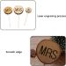3 Pcs Insert Card Cakes Individuality Cake Toppers Wooden Cupcake Toppers for Men Women Party - Buy Online on GoSupps.com