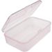 Goodma 12 Pieces Mini Rectangular Plastic Boxes - Pink Storage Organizer Containers with Hinged Lids (3.3 x 2.2 x 1 inch) - Buy Online on GoSupps.com