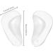 4 Pairs Gel Arch Support Cushions Pads Orthotic Flat Feet Insoles Orthopedic Silicone Arch Support Insoles Cushion Plantar Fasciitis Arch Pain Relief High Heel Inserts Reusable Arch Cushion for Women - Buy Online on GoSupps.com